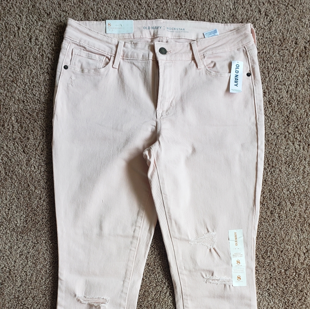 Old Navy Mid-rise skinny jeans